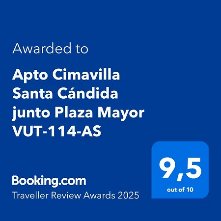 Apto Cimavilla Santa Candida Junto Plaza Mayor Vut-114-as Apartmán